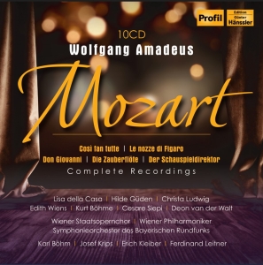 Mozart Wolfgang Amadeus - 4 Operas Complete Recordings (10Cd) in the group Externt_Lager / at Bengans Skivbutik AB (4233511)