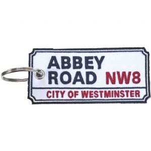 Beatles - Road Sign Keychain: Abbey Road, NW Londo in the group OTHER / MK Test 7 at Bengans Skivbutik AB (4235319)