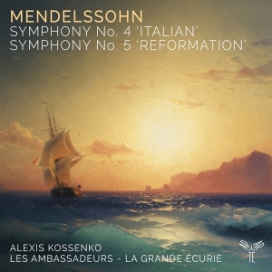 Les Ambassadeurs - Mendelssohn Symphony Nos.4 & 5 in the group CD / Klassiskt,Övrigt at Bengans Skivbutik AB (4236218)