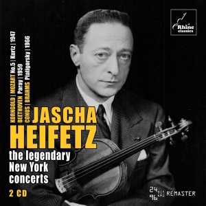 Jascha Heifetz - The Legendary New York Concerts in the group CD / Klassiskt,Övrigt at Bengans Skivbutik AB (4240849)