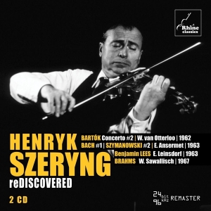 Henryk Szeryng - Rediscovered in the group CD / Klassiskt,Övrigt at Bengans Skivbutik AB (4240853)