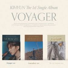 KIHYUN - 1st single (VOYAGER) Random Version in the group Minishops / K-Pop Minishops / K-Pop Miscellaneous at Bengans Skivbutik AB (4241947)