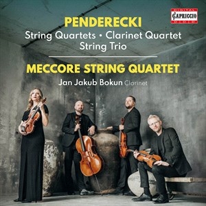 Penderecki Krzysztof - String Quartets Clarinet Quartet in the group OUR PICKS / Christmas gift tip CD at Bengans Skivbutik AB (4248728)