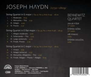 Haydn Joseph - J. Haydn: String Quartets in the group Externt_Lager / at Bengans Skivbutik AB (4255662)