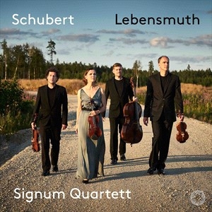 Signum Quartett - Schubert: Lebensmuth in the group OUR PICKS / Christmas gift tip CD at Bengans Skivbutik AB (4255664)