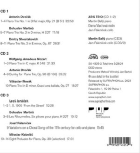 Various - Dvorak, Novak, Mozart, Martinu, Sho in the group Externt_Lager / at Bengans Skivbutik AB (4255682)