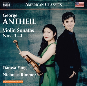 Antheil George - Violin Sonatas Nos. 1-4 in the group Externt_Lager / at Bengans Skivbutik AB (4258199)