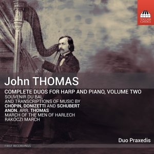 Thomas John - Complete Duos For Harp & Piano, Vol in the group Externt_Lager / at Bengans Skivbutik AB (4258203)