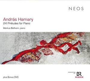 Markus Bellheim - Andras Hamary: 24 Preludes For Piano (+ Bonus Dvd) in the group CD / Klassiskt,Övrigt at Bengans Skivbutik AB (4258260)