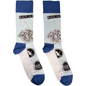 Ac/Dc - Icons Uni Blue Socks (Eu 40-45) in the group MERCH / Minsishops-merch / Ac/Dc at Bengans Skivbutik AB (4267743)