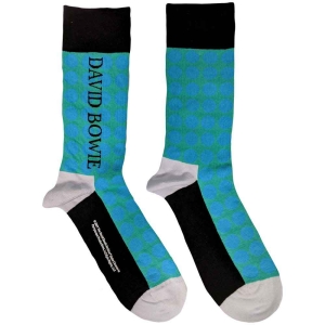 David Bowie - Circles Pattern Uni Blue Socks (Eu 40-45 in the group MERCHANDISE / / at Bengans Skivbutik AB (4267745)