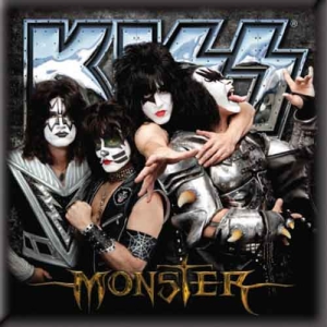 KISS - Fridge Magnet: Monster in the group MERCHANDISE / Merch / Hårdrock at Bengans Skivbutik AB (4271727)