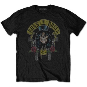 Guns N' Roses - Guns N' Roses Unisex T-Shirt: Slash 85 in the group OTHER / MK Test 5 at Bengans Skivbutik AB (4272664r)
