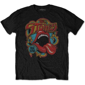 Rolling Stones - Retro 70S Vibe Uni Bl T-Shirt in the group MERCHANDISE / T-shirt / Pop-Rock at Bengans Skivbutik AB (4272678r)