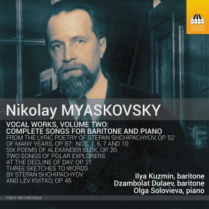 Myaskovsky Nikolay - Vocal Works, Vol. 2 in the group Externt_Lager / at Bengans Skivbutik AB (4275358)
