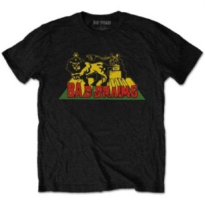 Bad Brains - Bad Brains Unisex T-Shirt: Lion Crush in the group OTHER / MK Test 5 at Bengans Skivbutik AB (4281722r)