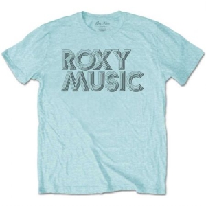 Roxy Music - Roxy Music Unisex T-Shirt: Disco Logo in the group OTHER / Merchandise at Bengans Skivbutik AB (4281886)