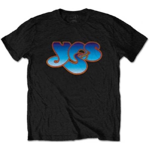 Yes - Unisex T-Shirt: Classic Blue Logo in the group OTHER / MK Test 5 at Bengans Skivbutik AB (4285449r)