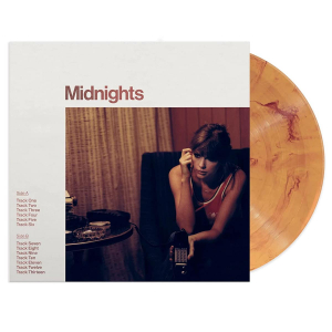 Taylor Swift - Midnights (Blood Moon Vinyl) in the group OUR PICKS /  Christmas gift tip Vinyl at Bengans Skivbutik AB (4289944)