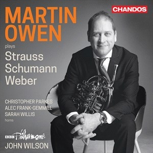 Schumann Robert Strauss Richard - Martin Owen Plays Strauss, Schumann in the group Externt_Lager / at Bengans Skivbutik AB (4290793)