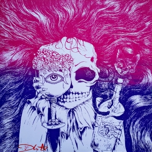 Blanadade Artister - Communion (Purple & Black Blend Vinyl/Dl in the group VINYL / Pop-Rock at Bengans Skivbutik AB (4299613)