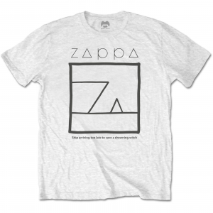 Frank Zappa - Drowning Witch (X-Large) Unisex White T-Shirt in the group OTHER / MK Test 6 at Bengans Skivbutik AB (4302854)