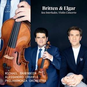 Britten Benjamin Elgar Edward - Britten: Sea Interludes Elgar: Vio in the group OUR PICKS / Christmas gift tip CD at Bengans Skivbutik AB (4303089)