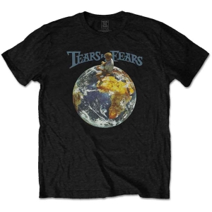 Tears For Fears - World Uni Bl T-Shirt in the group MERCHANDISE / T-shirt / Pop-Rock at Bengans Skivbutik AB (4303331r)