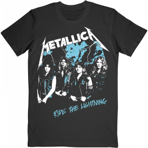 Metallica - Vintage Ride The Lightning (X-Large) Unisex T-Shirt in the group OTHER / MK Test 6 at Bengans Skivbutik AB (4304018)