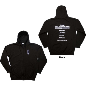 Ateez - Fellowship Tour Euro (Back Print & Ex-Tour) Zipped Hoodie in the group MERCHANDISE / Hoodies / K-Pop at Bengans Skivbutik AB (4308387r)