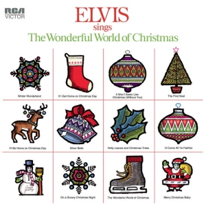 Presley Elvis - Elvis Sings The Wonderful World Of Christmas in the group VINYL / Julmusik at Bengans Skivbutik AB (4308901)