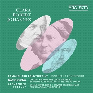 Johannes Brahms Stewart Goodyear - Clara, Robert, Johannes - Romance & in the group OUR PICKS / Christmas gift tip CD at Bengans Skivbutik AB (4309324)