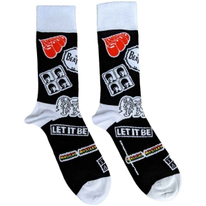 The Beatles - Icons Uni Bl Socks (Eu 40-45) in the group MERCHANDISE / / at Bengans Skivbutik AB (4314441)