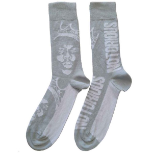 Biggie Smalls - Crown Monochrome Uni Socks (Eu 40-45) in the group MERCHANDISE / / at Bengans Skivbutik AB (4314448)