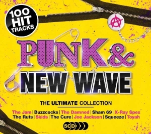 Various artists - Punk & New Wave in the group CD / Pop-Rock,Punk,Samlingar at Bengans Skivbutik AB (4324563)