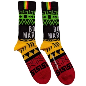 Bob Marley - Press Play Uni Bl Socks (Eu 40-45) in the group MERCHANDISE / / at Bengans Skivbutik AB (4338966)