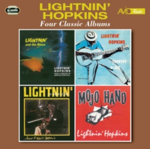 Lightnin Hopkins - Four classic albums in the group OTHER / Övrigt / at Bengans Skivbutik AB (4345322)
