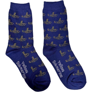 The Beatles - YSM Lady Lht Blue Socks (Eu 37-41) in the group MERCHANDISE / / at Bengans Skivbutik AB (4359310)