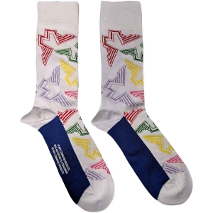 Paul Mccartney - Wings Logos Uni Wht Socks (Eu 40-45) in the group MERCHANDISE / / at Bengans Skivbutik AB (4395734)
