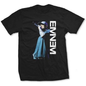 Eminem - Unisex T-Shirt: Mic. Pose (X-Large) in the group OTHER / MK Test 6 at Bengans Skivbutik AB (4400600)