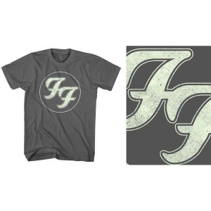 Foo Fighters - Unisex T-Shirt: Gold FF Logo (Small) in the group MERCHANDISE / T-shirt / Pop-Rock at Bengans Skivbutik AB (4400891)