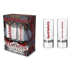 Iron Maiden - Senjutsu 2 Shot Glasses in the group MERCHANDISE / Merch / Hårdrock at Bengans Skivbutik AB (4400916)