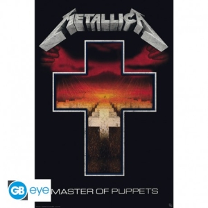 Metallica - Master of Puppets Poster 91,5x61 in the group MERCHANDISE / Merch / Hårdrock at Bengans Skivbutik AB (4401458)