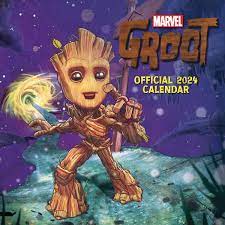 Marvel - Marvel: I Am Groot 2024 Square Calendar in the group OTHER / MK Test 7 at Bengans Skivbutik AB (4406481)