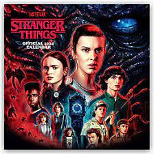 Stranger Things - Stranger Things 2024 Square Calendar in the group OTHER / MK Test 7 at Bengans Skivbutik AB (4406484)