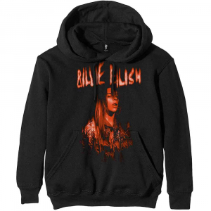 Billie Eilish -  Unisex Pullover Hoodie: Spooky Logo in the group Minishops / Billie Eilish at Bengans Skivbutik AB (4414466)