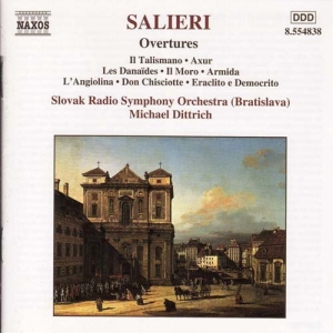 Salieri Antonio - Overtures in the group Externt_Lager /  at Bengans Skivbutik AB (500234)