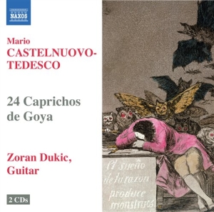 Castelnuovo-Tedesco - 24 Capriches De Goya in the group OUR PICKS / Christmas gift tip CD at Bengans Skivbutik AB (500463)