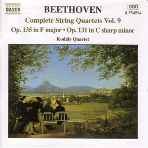 Beethoven Ludwig Van - Complete String Quartets Vol 9 in the group OUR PICKS / Christmas gift tip CD at Bengans Skivbutik AB (501628)