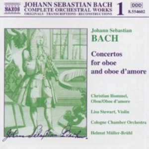 Bach Johann Sebastian - Concertos For Oboe in the group Externt_Lager / at Bengans Skivbutik AB (502117)